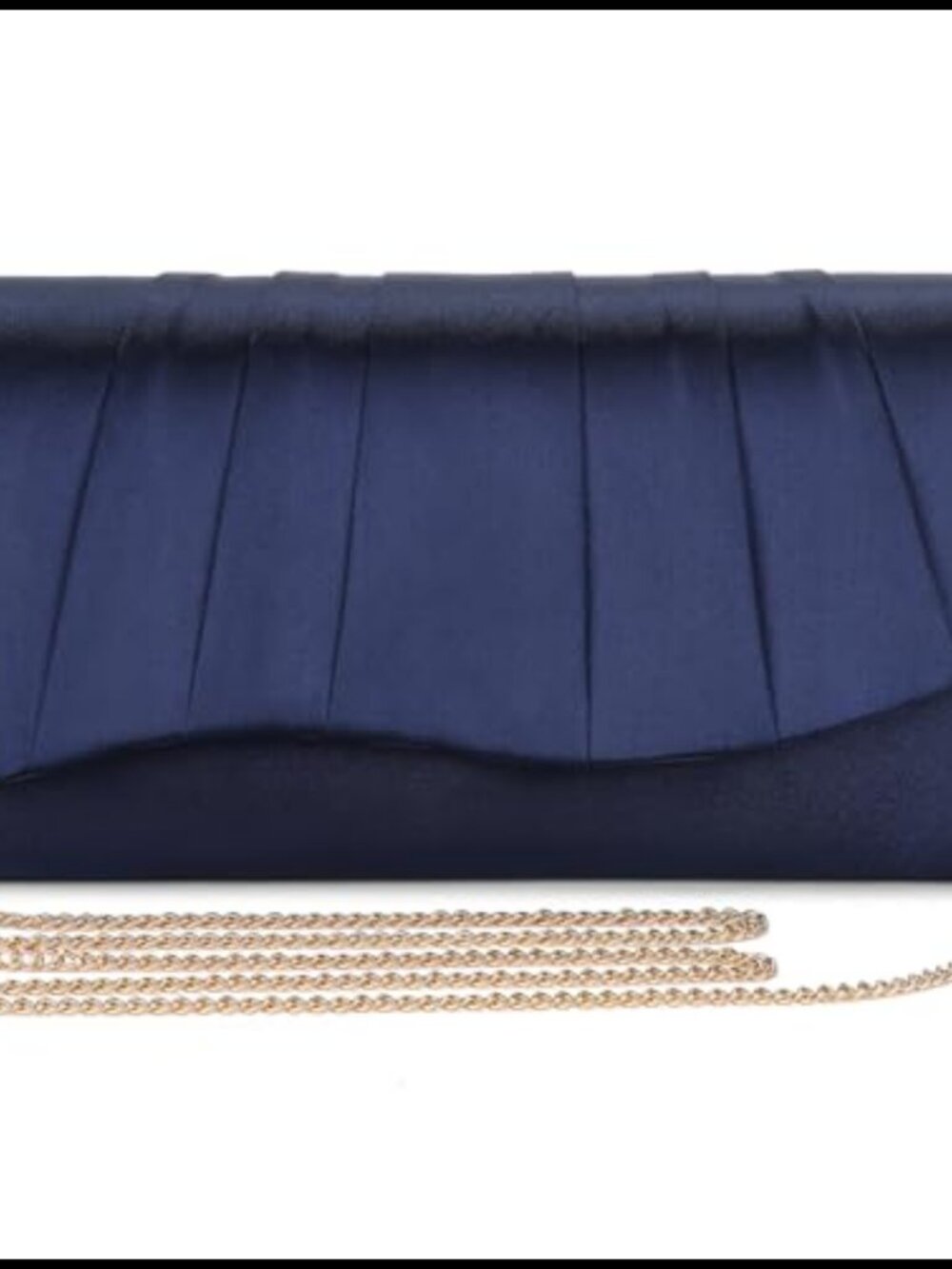 Satin Clutch Purse Evening Bag Formal Prom Crossbody Handbag
